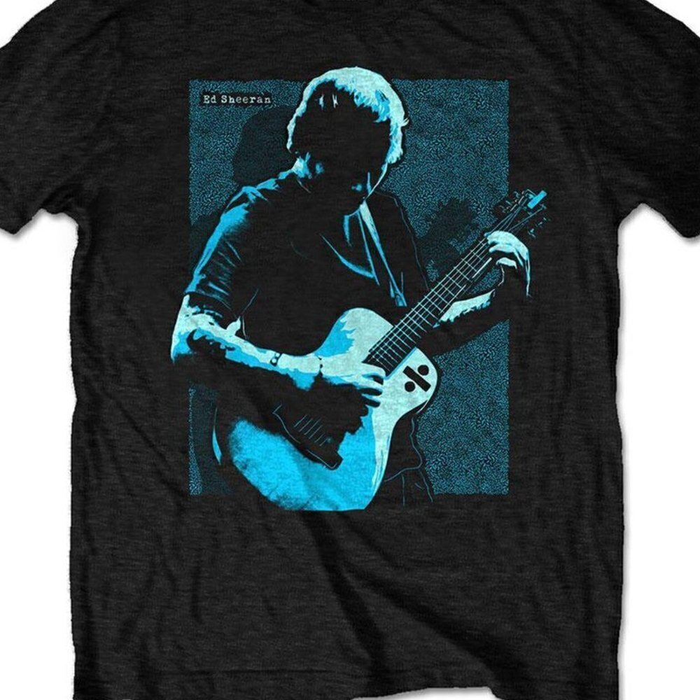 Ed Sheeran Chords Music Lover Concert Fan Graphic T-Shirt